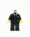LEGO Figur Anzug schwarz